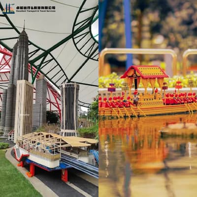 LEGOLAND MINILAND Malaysia landmarks in LEGO bricks
